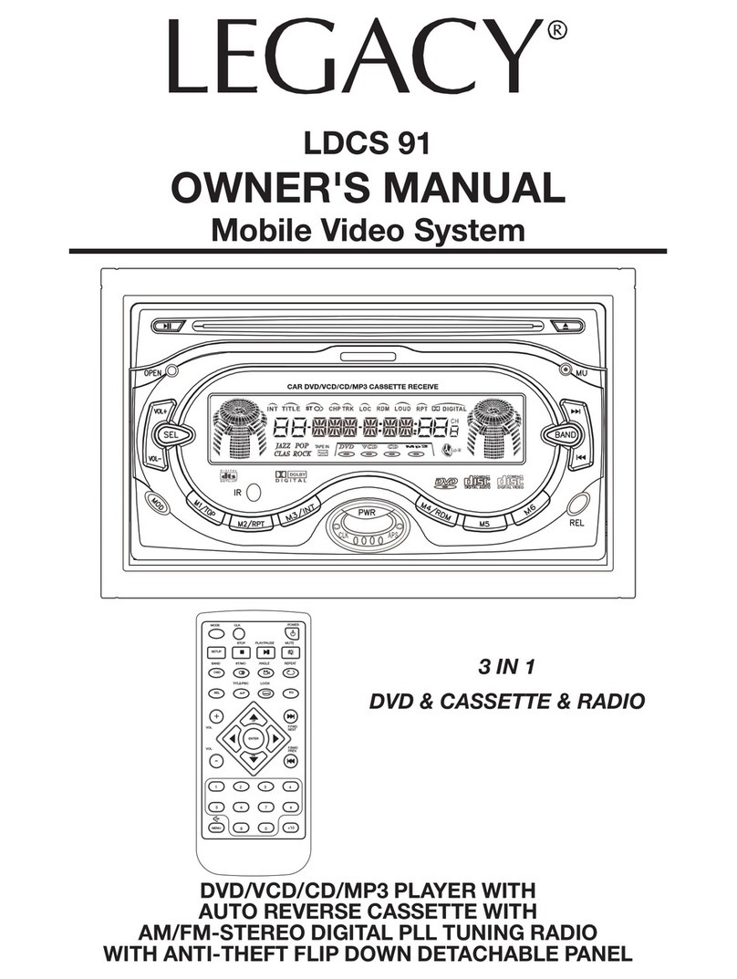 Legacy LDCS 91 User manual