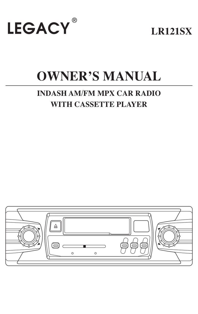 Legacy LR121SX User manual
