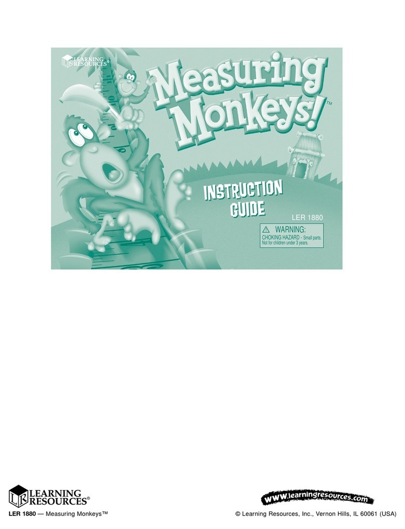 Learning Resources Measuring Monkeys LER 1880 Manual Learning Resources Measuring Monkeys LER 1880 Manual