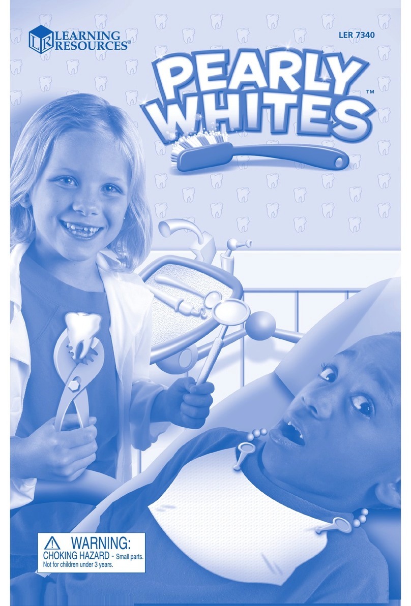 Learning Resources Pearly Whites LER 7340 User manual Learning Resources Pearly Whites LER 7340 User manual