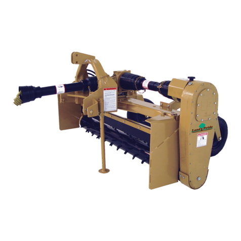 Land Pride Powered Rakes PR1672 Operator's manual