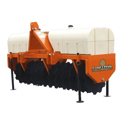 Land Pride Straw Crimper CR2572 parts manual