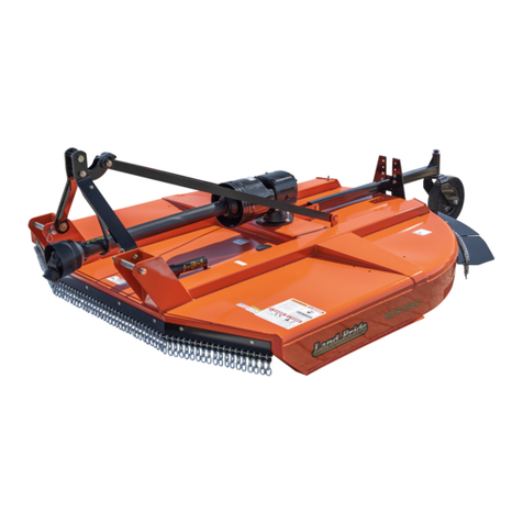 Land Pride Rotary Cutters RCR1884 User manual