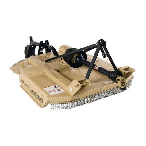 Land Pride RCR26 series User manual