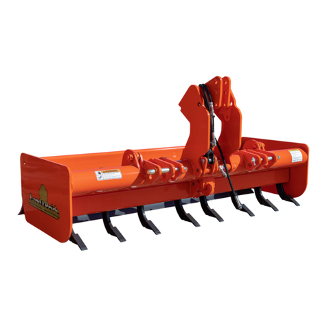 Land Pride Box Scrapers HR35 parts manual