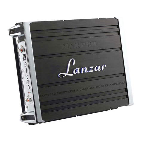Lanzar Max Pro MAXP 2760 User manual Lanzar Max Pro MAXP 2760 User manual