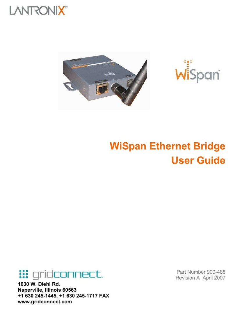 Lantronix WiSpan User manual