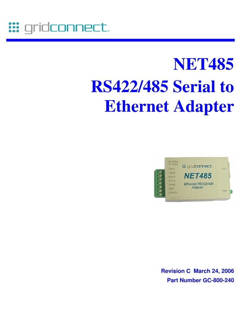 GridConnect Device Server MSS 485 user guide