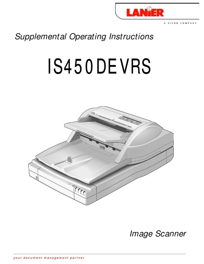 Lanier IS450DE VRS Supplemental operating instructions