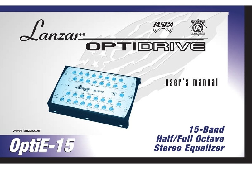 Lanzar 15 User manual