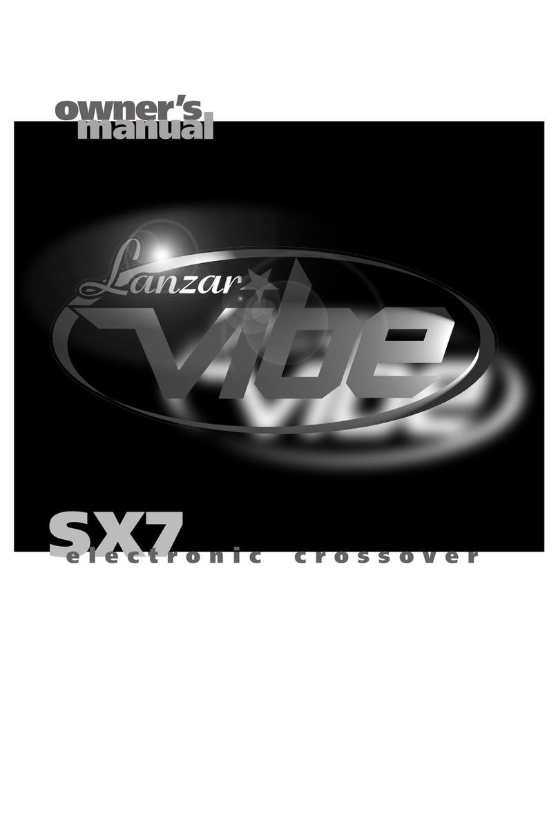 Lanzar Vibe SX7 owner's manual