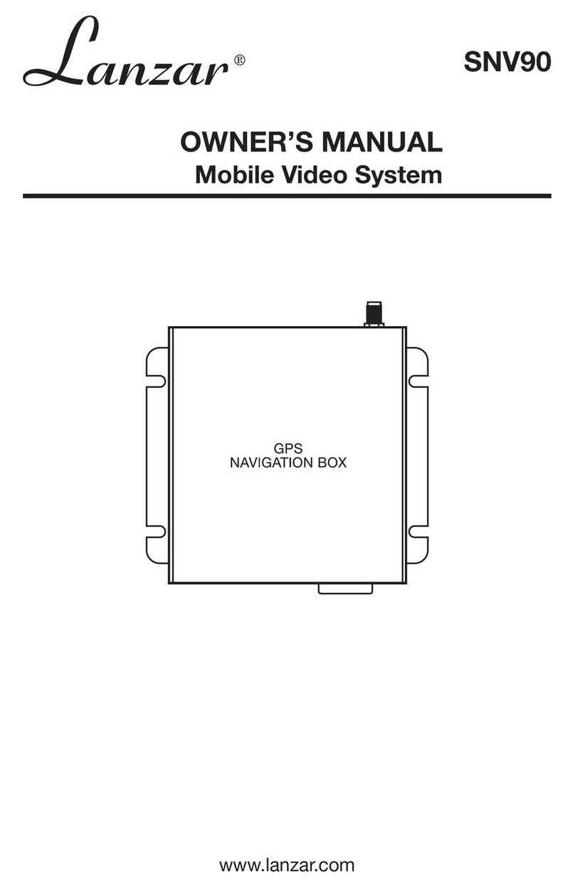 Lanzar SNV90 owner's manual