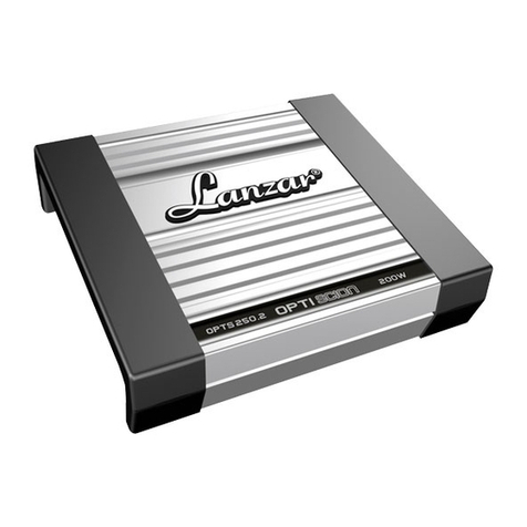 Lanzar OPTISCION OPTS150.2 owner's manual