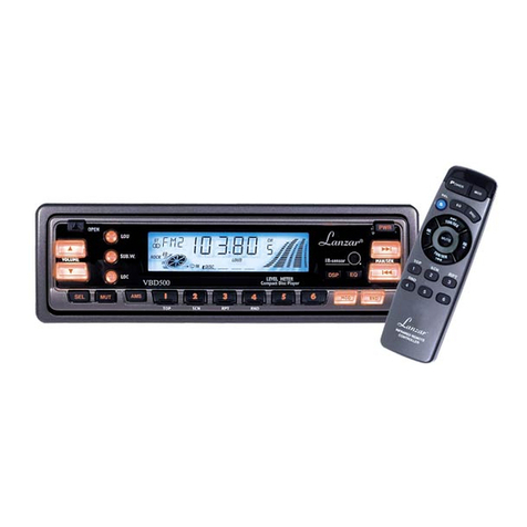 Lanzar Lanzar Vibe VBD500 owner's manual