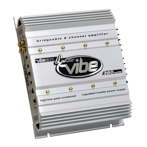 Lanzar VIBE211 owner's manual