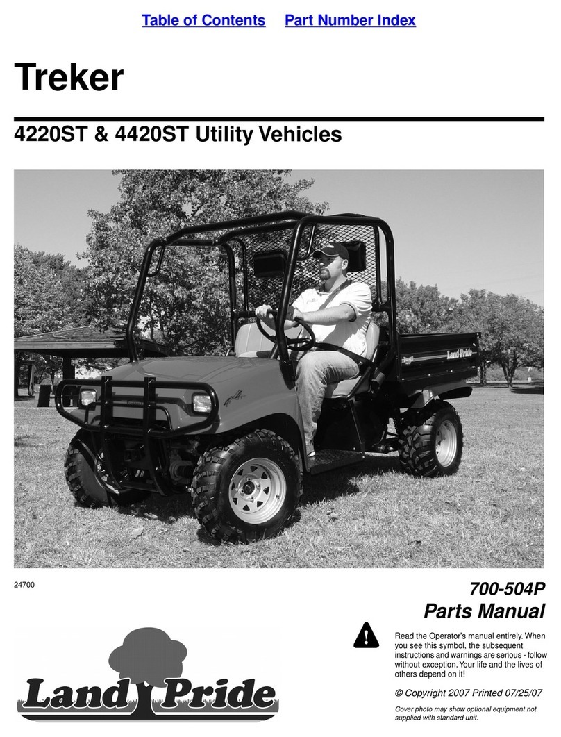 Land Pride Treker 4420ST User manual Land Pride Treker 4420ST User manual