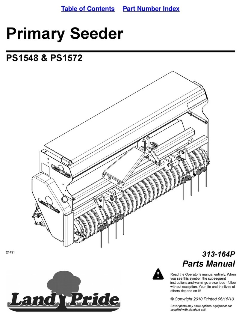 Land Pride PS1548 parts manual