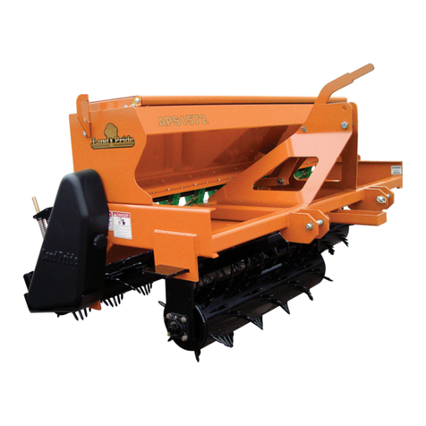 Land Pride All Purpose Seeder APS1548 Operator's manual