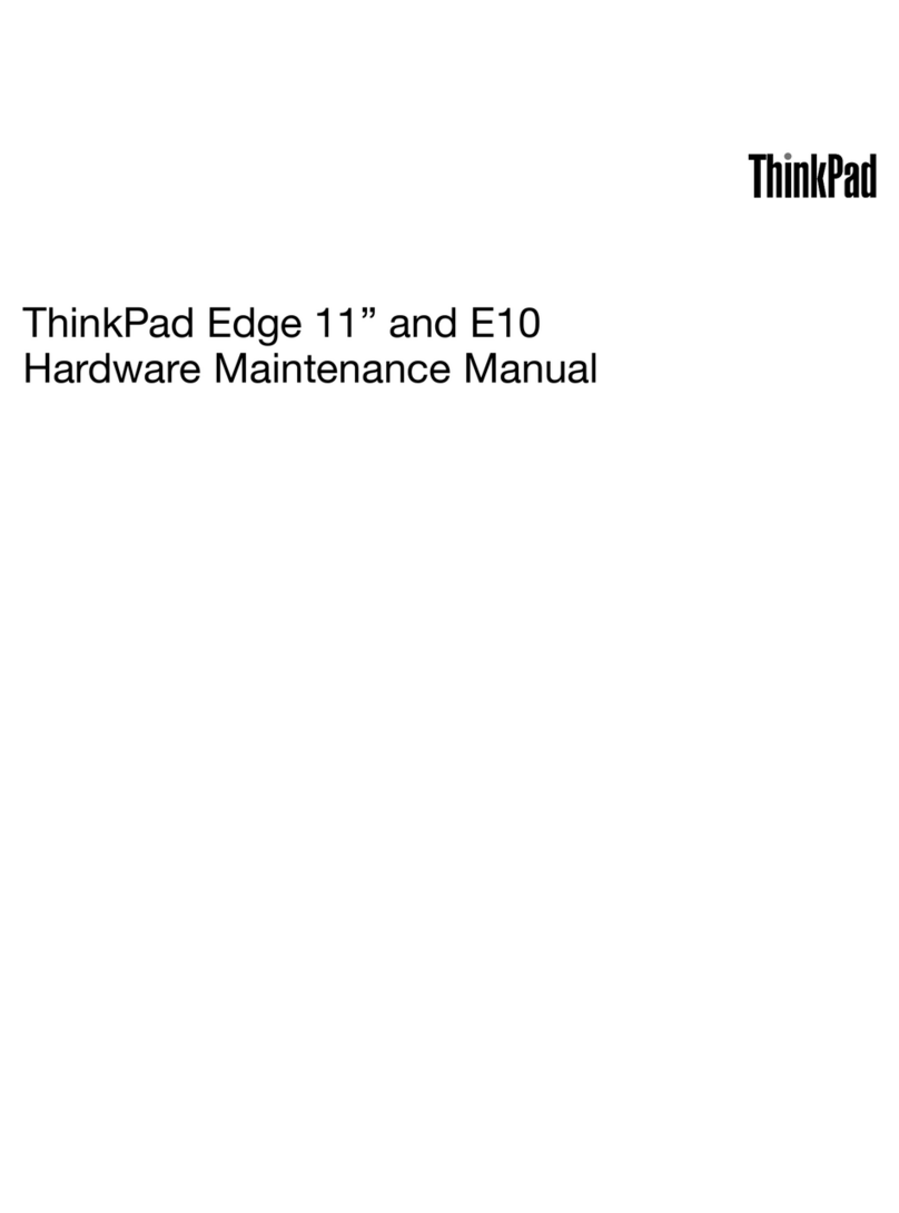 Lenovo THINKPAD E10 Hardware Maintenance Manual
