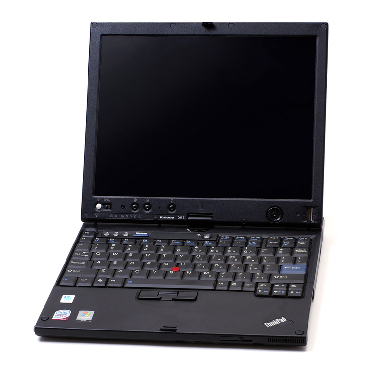 Lenovo ThinkPad X61 Hardware Maintenance Manual
