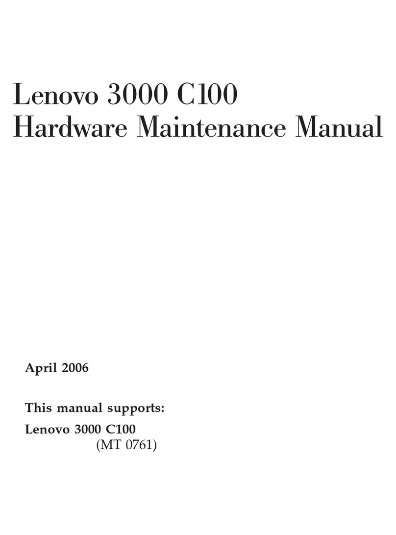 Lenovo 3000 C100 Series Owner's manual