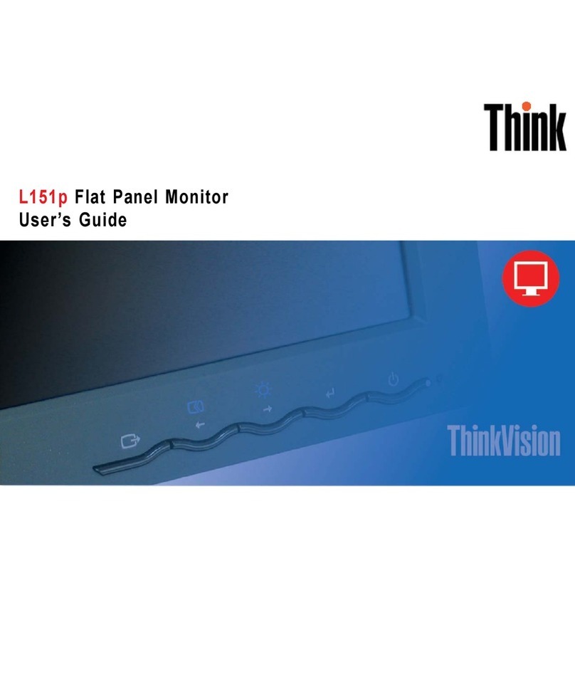 Lenovo ThinkVision 9205-HG2 User manual