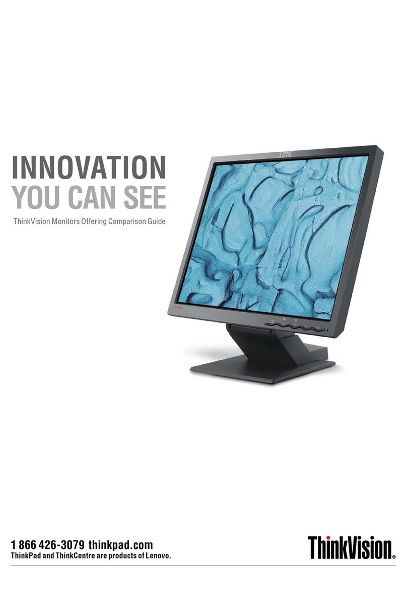 Lenovo ThinkVision User manual