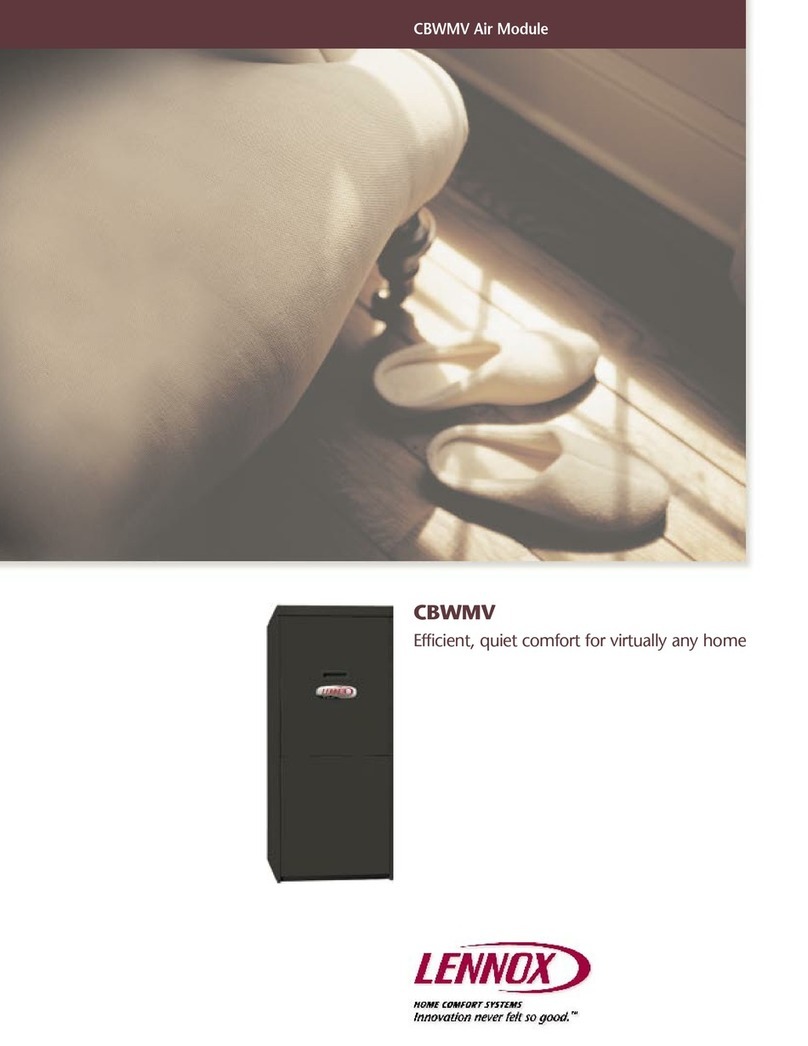 Lennox Air Module CBWMV User manual