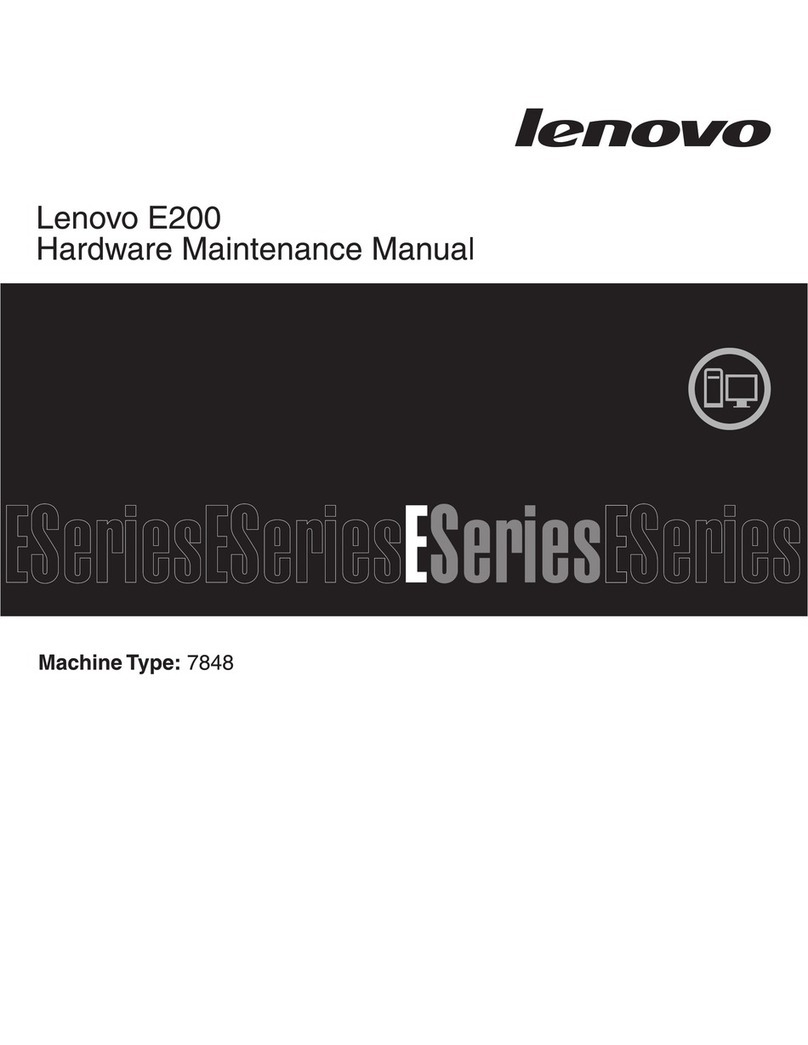 Lenovo E200 Hardware Maintenance Manual