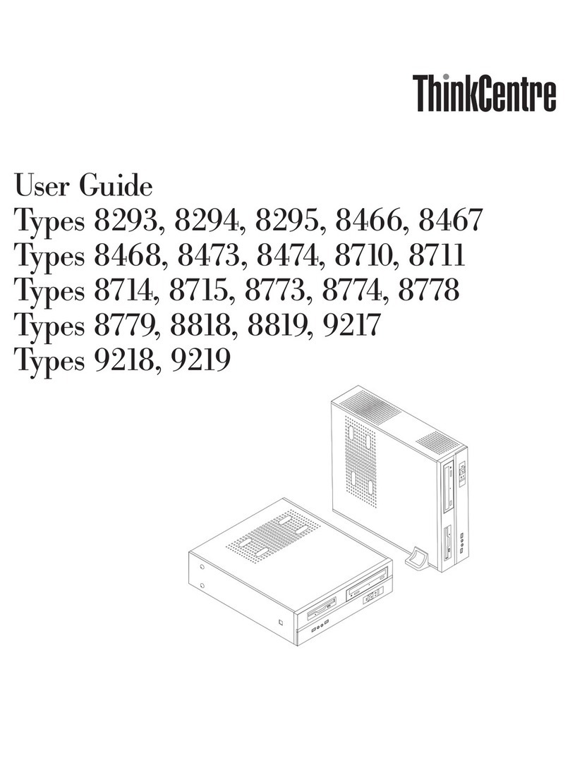 Lenovo ThinkCentre 8295 User manual