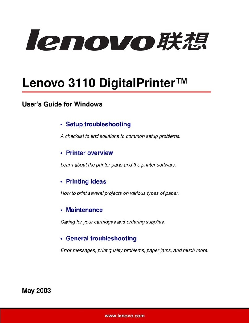 Lenovo 3110 User manual