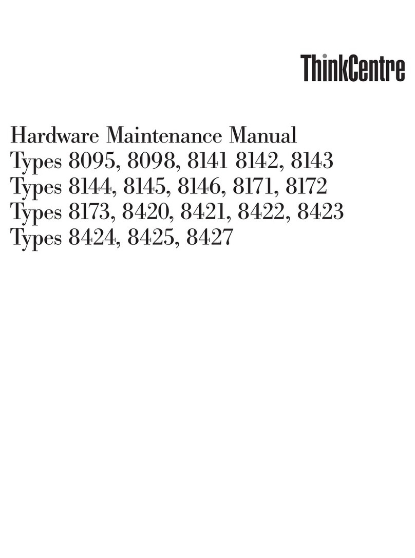 Lenovo ThinkCentre 8098 Owner's manual