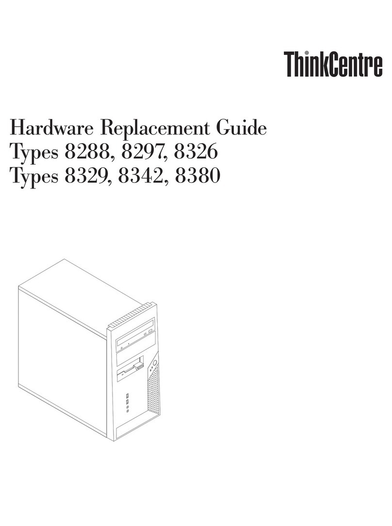 Lenovo ThinkCentre Types 8288 Parts list manual