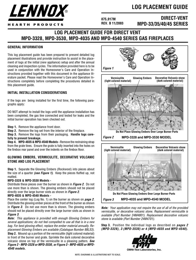 Lennox MPD-3328 Series User manual