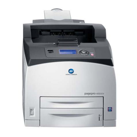 Konica Minolta PAGEPRO 4650EN User manual Konica Minolta PAGEPRO 4650EN User manual
