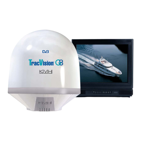 KVH Industries TracVision G8 User manual