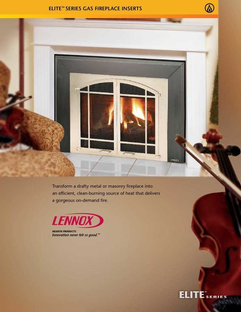 Lennox Hearth Products VISION Elite Series Brochure & specs Lennox Hearth Products VISION Elite Series Brochure & specs