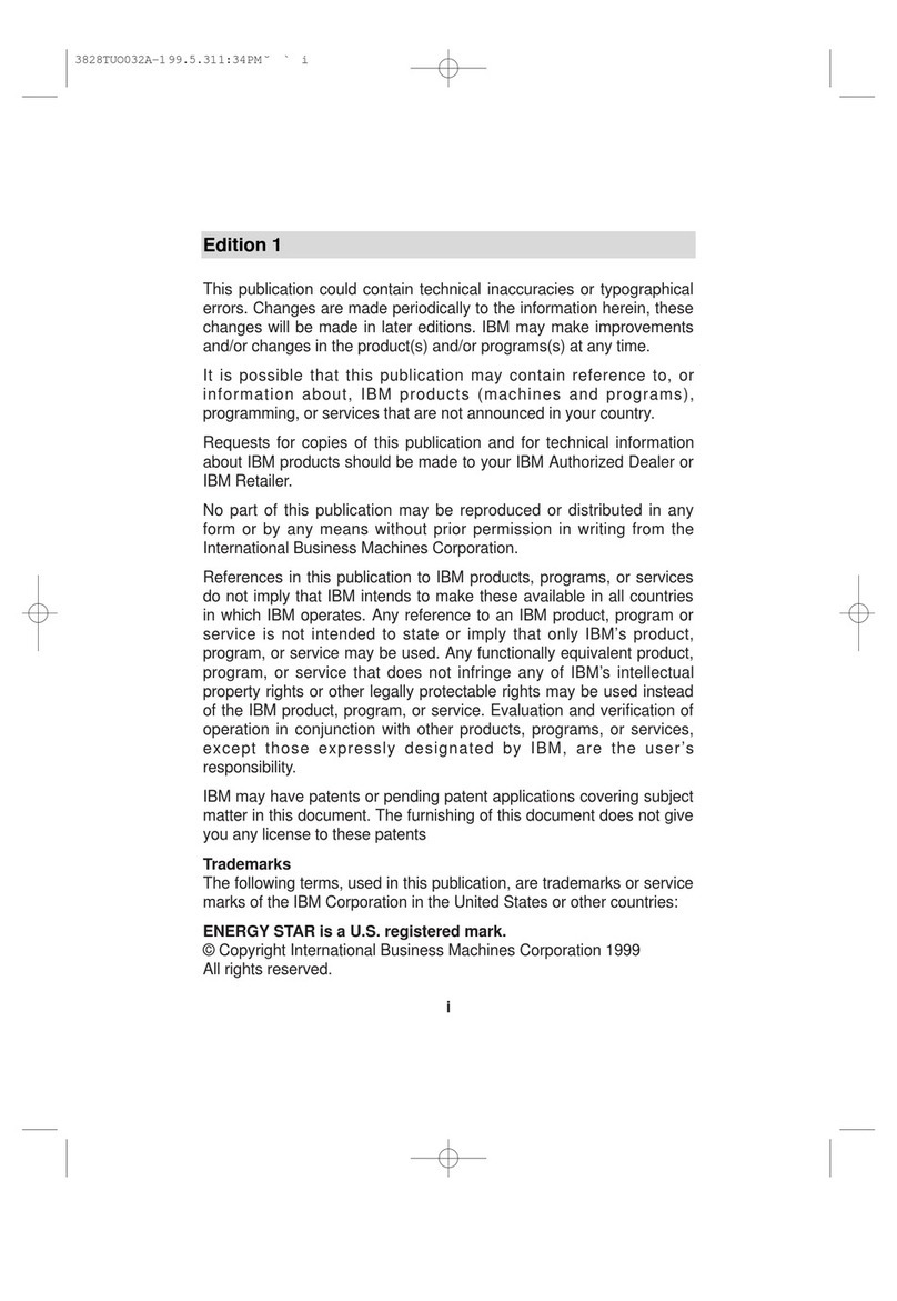 IBM 04N7322 User manual IBM 04N7322 User manual