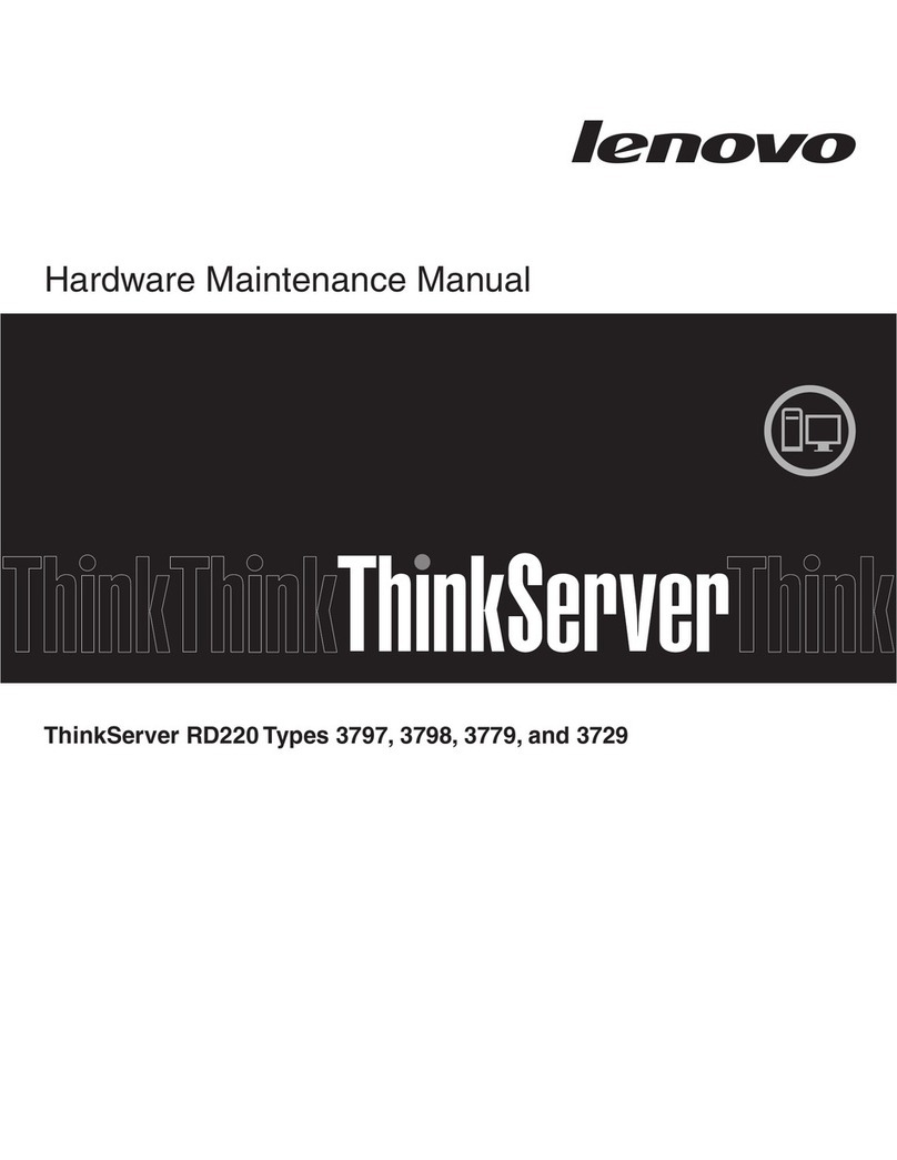 Lenovo THINKSERVER 3797 Owner's manual