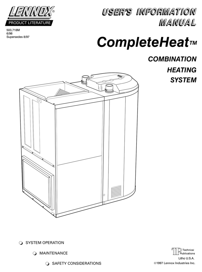 Lennox Lennox CompleteHeatTM COMBINATION HEATING... Guide