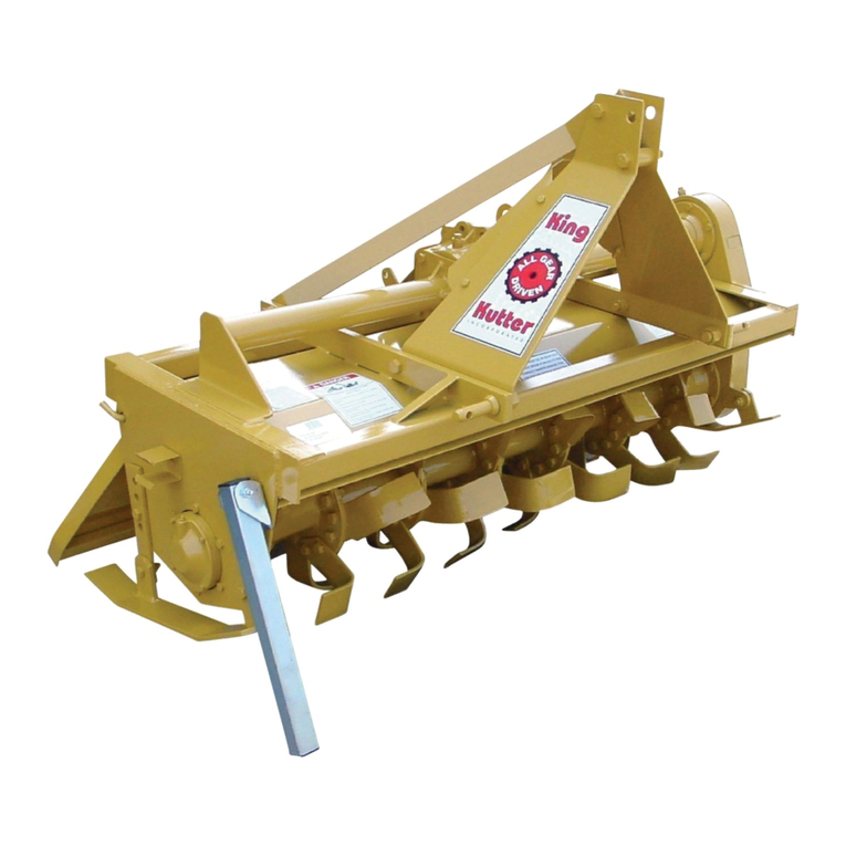 King Kutter II 999995 Operator's manual