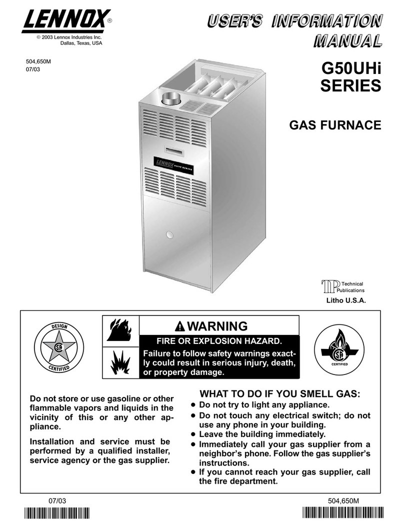 Lennox G50UHi Series Guide