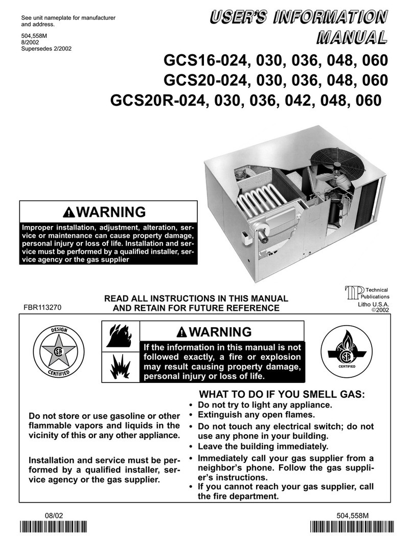 Lennox GCS16−024 Guide