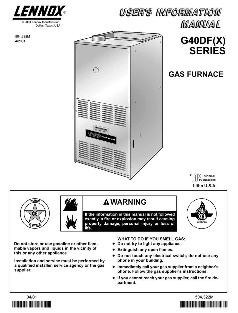 Lennox G40DF Series Guide