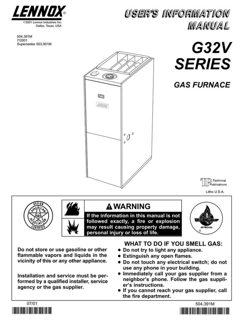 Lennox G32V SERIES Guide