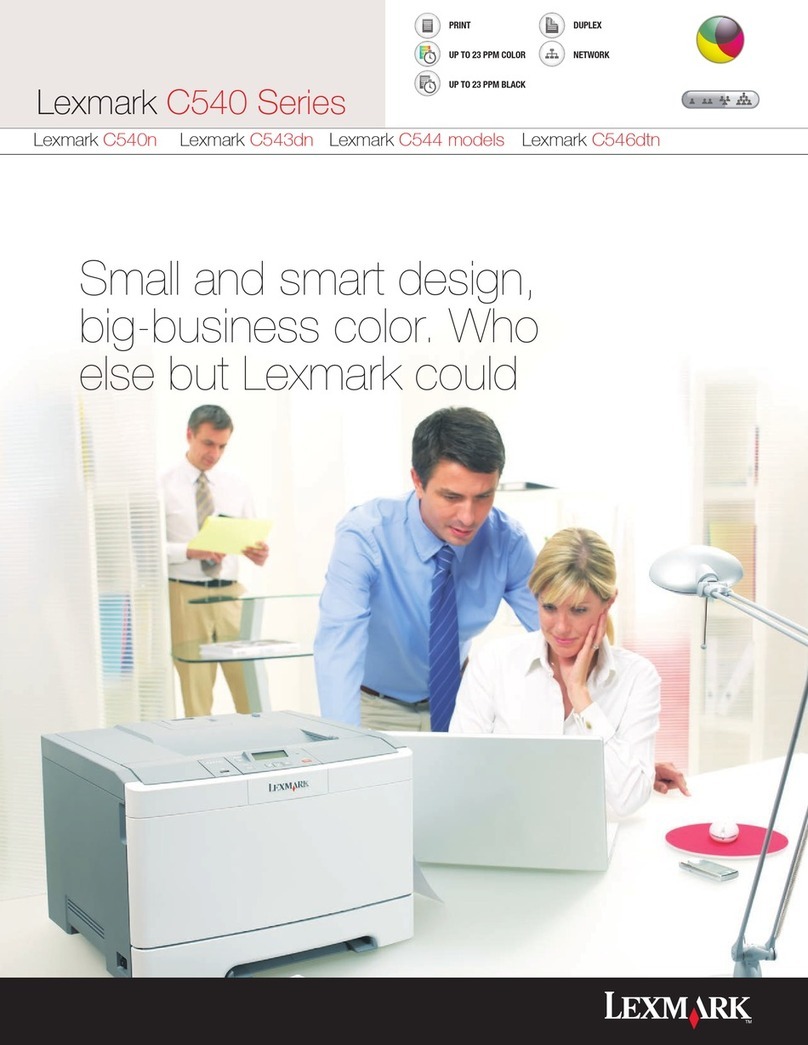 Lexmark C546dtn User manual