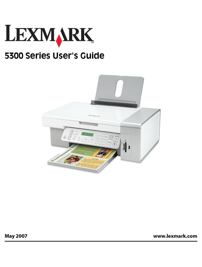 Lexmark 5300 User manual