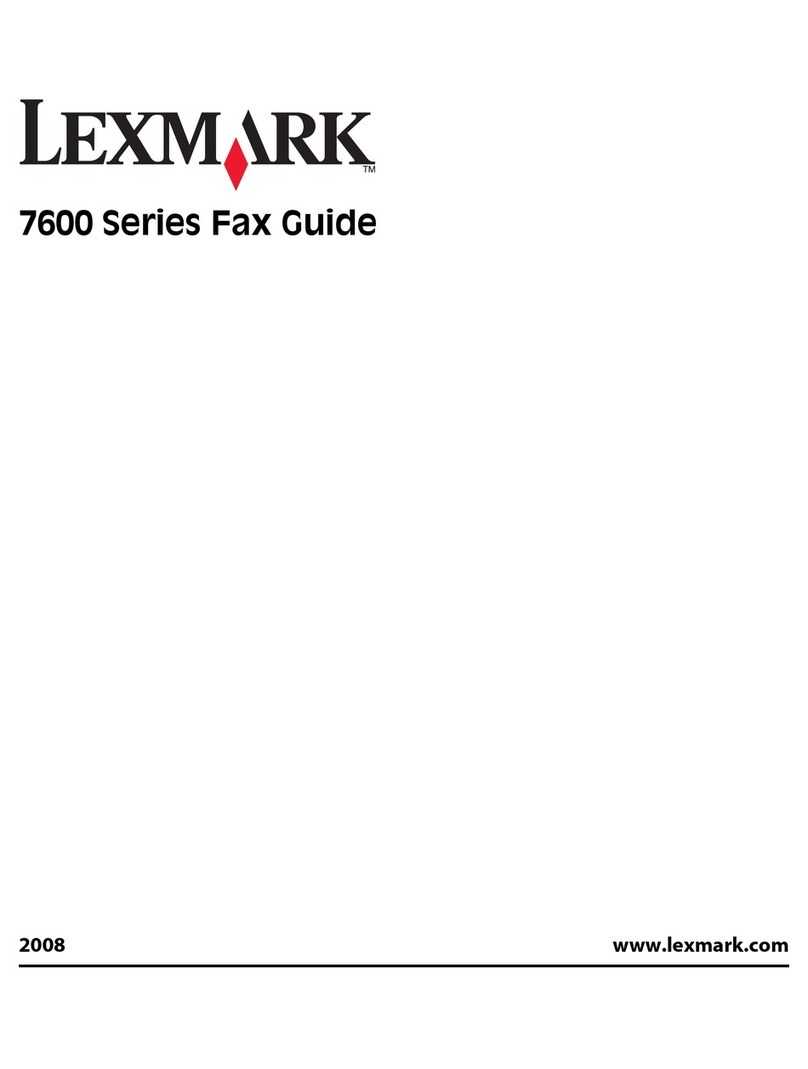 Lexmark 7600 Series Installation and maintenance instructions