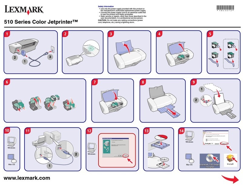Lexmark 510 User manual
