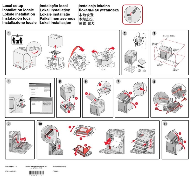 Lexmark C520 Series Manual